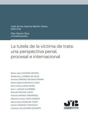 cover image of La tutela de la víctima de trata